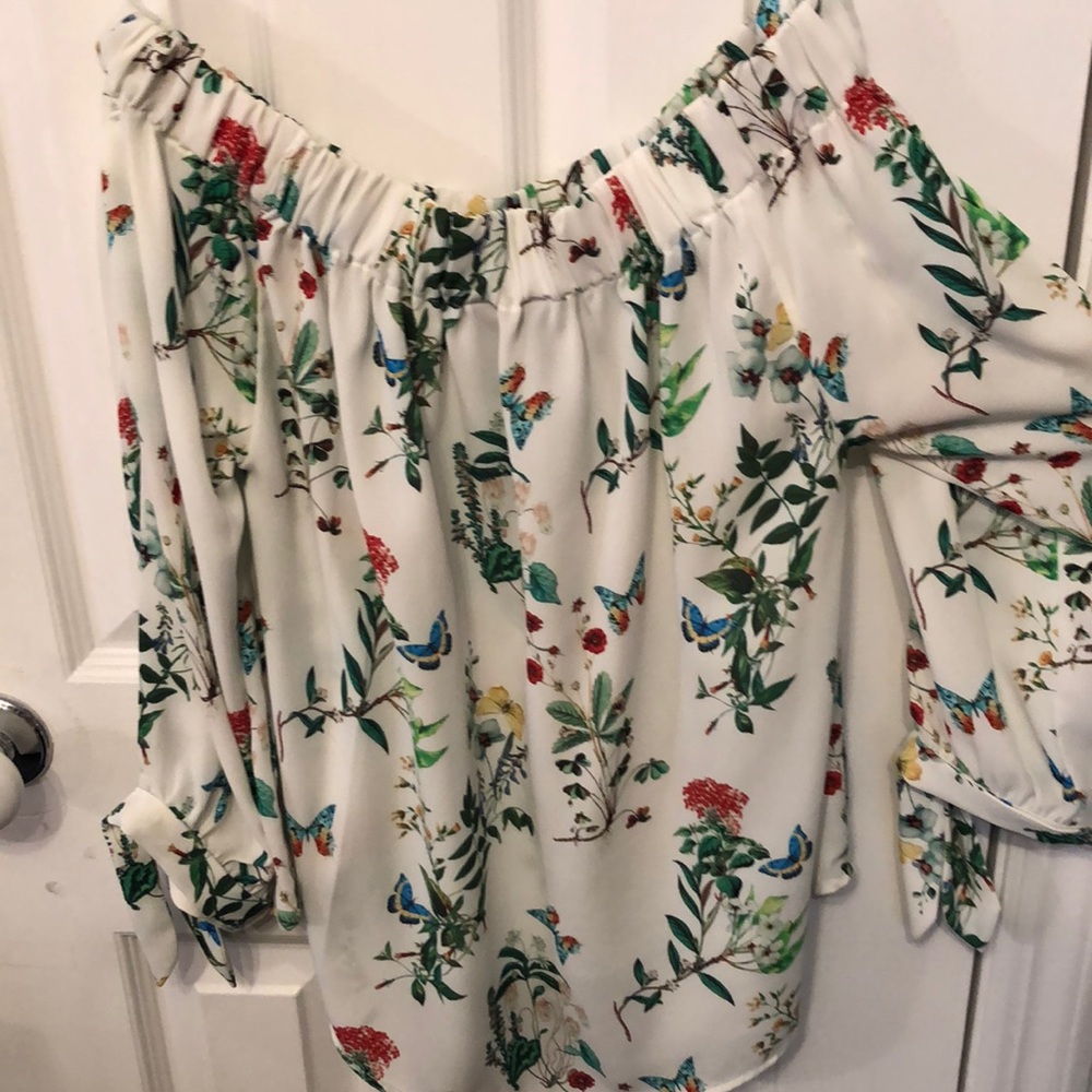 Express off the shoulder blouse